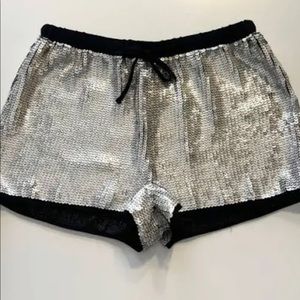 Sequined Shorts